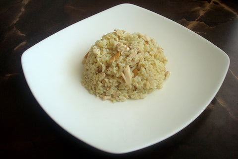 Comida árabe arroz de almendras Doña Linda Barranquilla